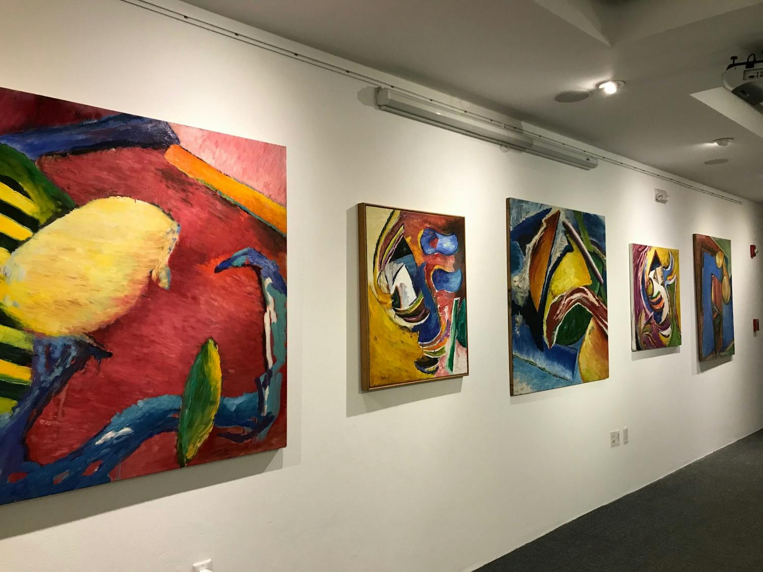 Bendel Hydes exhibition 2019 at the National Gallery of the Cayman Islands
