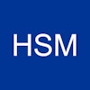 HSM Blue Background Logo