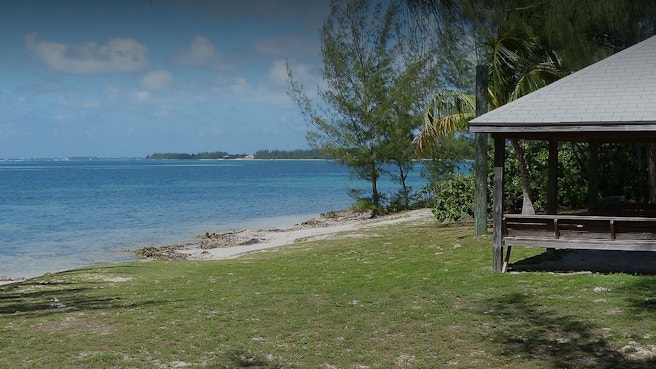 View of Heritage Beach pavillion