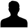 Male headshot in a black and white silhouette