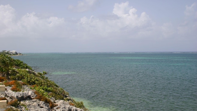 View of east end ironshore